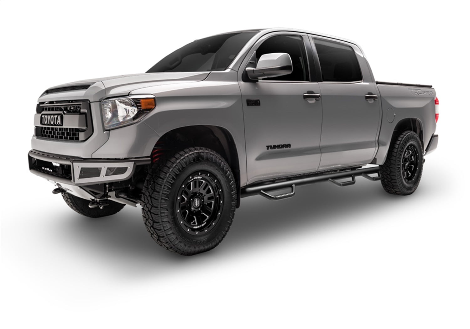 N-Fab T0798CC-6-TX Wheel To Wheel Nerf Step Bar w/Bed Access Fits 07-21 Tundra Fits select: 2007-2021 TOYOTA TUNDRA