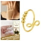 thumbnail image 5 of Anillo antiestrés, bola de meditación antiestrés, juguete sensorial oro, 5 of 8