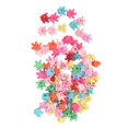 thumbnail image 5 of 100pcs Mini Crown Hair Claw Clips Colorful Cartoon Strong Hold Lovely Tiny Hair Claw Clips Accessories for Baby, 5 of 5