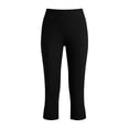 thumbnail image 6 of Bovxnpu Girls Capris Leggings Summer Casual Athletic Pants Casual Girls Capris Athletic with Pockets Elastic Solid Pants, 6 of 9