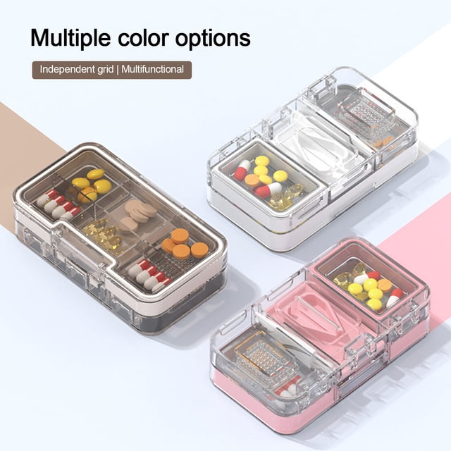 YAOMOBB Sealed Storage Box Travel Blade Organizer Detachable Design Portable Accurate Cutting