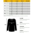 thumbnail image 2 of TWZH Women Solid Color Crew Neck Long Sleeves Sweatshirt, 2 of 2