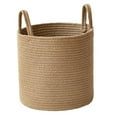 thumbnail image 1 of Cesto para la colada, cesto para la colada de cuerda tejida, almacenamiento decorativo de ropa sucia, juguetes y mantas en la habitación del bebé y la 35cmx39cm, 1 of 8