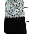 thumbnail image 4 of Dog, Puppy  Pet or Cat Sleepytime Cuddle Blankets, "Party Dots" (Choose from: Aqua Dots, Pink Dots or Fall Dots!), 4 of 8