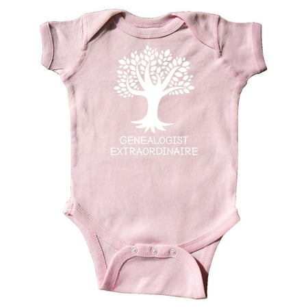 

Inktastic Genealogist Extraordinaire Gift Baby Boy or Baby Girl Bodysuit