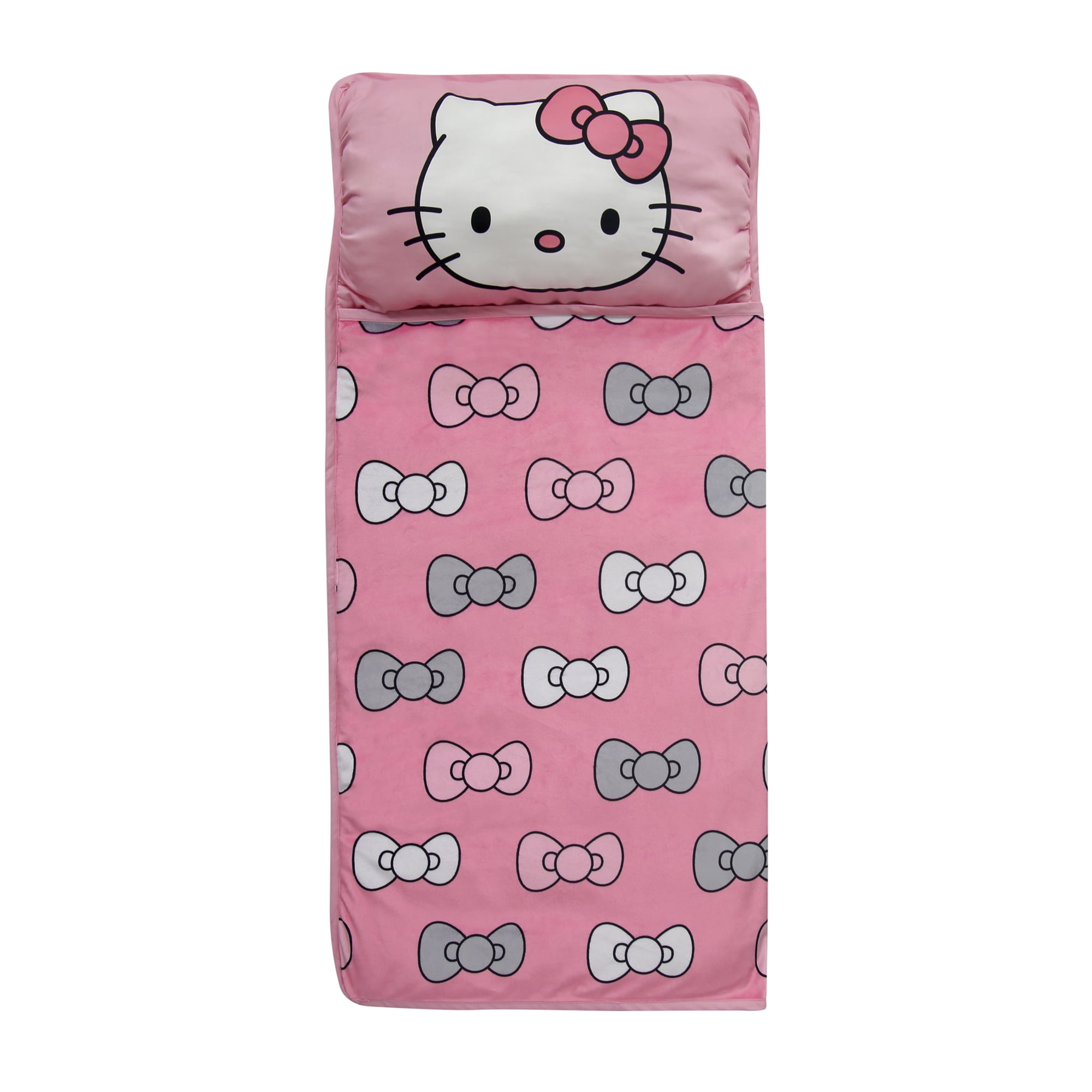 Lambs Ivy Hello Kitty Pink Gray White Toddler Nap Mat Walmart Com