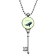 thumbnail image 1 of Océano de monodon Colgante Collar Vintage Llavero Plata Joyas Unbranded M, 1 of 3