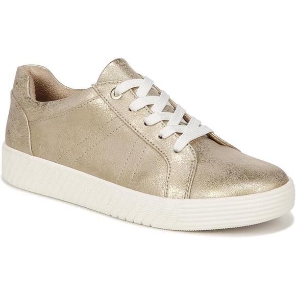 Zapatillas casuales con cordones para mujer Naturalizer Soul Neela Oro 9.5W