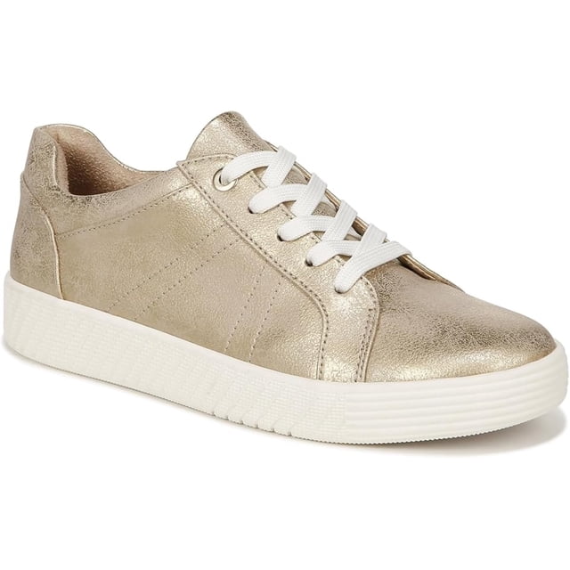 Zapatillas casuales con cordones para mujer Naturalizer Soul Neela Oro 9.5W