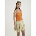 thumbnail image 2 of V Neck Smocked Cropped Top, 2 of 5
