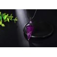 thumbnail image 3 of Healing Crystal Stone Pointed Necklace Adjustable Black Rope Natural Gemstone Pendant Necklaces Jewelry for Men Women, 3 of 3