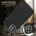 thumbnail image 7 of CoverON Apple iPhone 12 Case / iPhone 12 Pro Case (6.1"), Military Grade Heavy Duty Full Body Tri-Layer Rugged Phone Cover, Black, 7 of 7