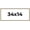 Liscio Argeto, variant on 34x14 Frame Silver Real Wood Picture Frame Width 1 inches | Interior Frame Depth 0.25 inches |
