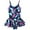 Navy, variant on Toddler Girls One-Piece Swimsuit Bikini Set Swimwear Green,4-5T Teen One Piece Bathing Suit