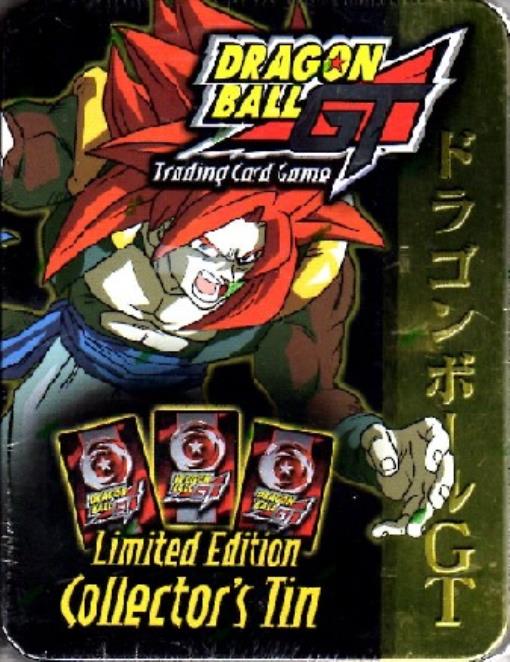 Dragon Ball GT Trading Card Game SS4 Goku Collector's Tin