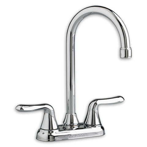 American Standard Colony Soft High-Arc Bar Sink Faucet 2.2 GPM in Polished Chrome