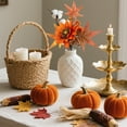 thumbnail image 4 of FeiFu Thanksgiving Artificial Flowers Suitable for Wedding Venue Floor Arrangement and Wedding Decoration for Home Thanksgiving Decor, 4 of 6