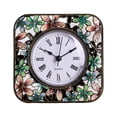 thumbnail image 2 of Reloj de Vintage, con pilas, reloj de escritorio artesanal con números , reloj despertador para la decoración del Hotel, 2 of 9