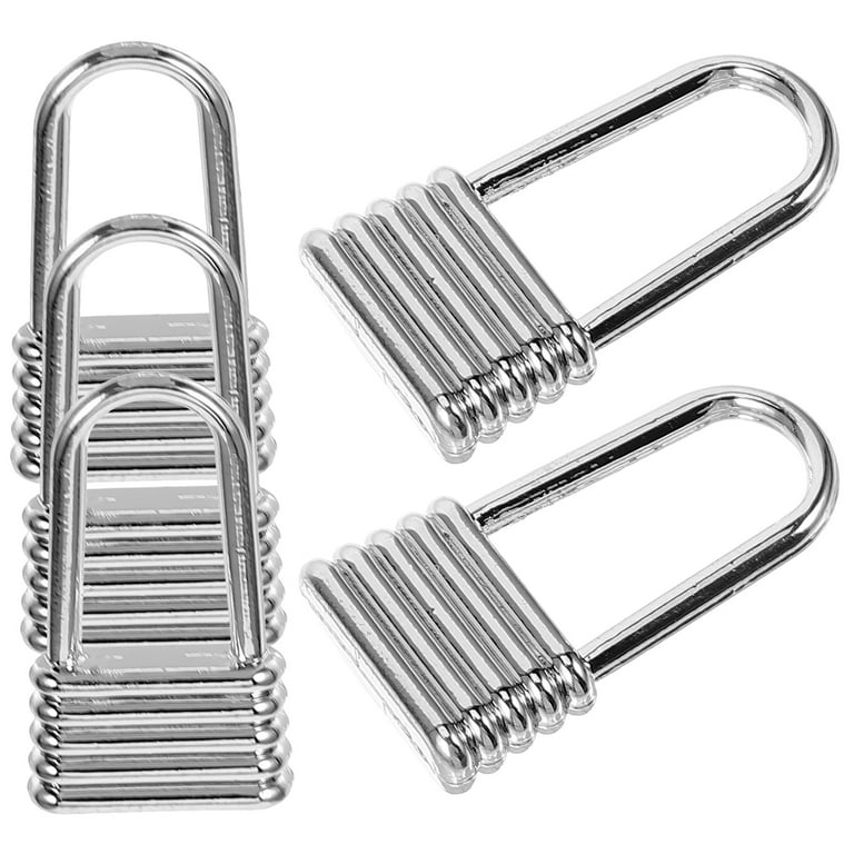 5pcs Zipper Pull Replacement Luggage Zipper Pulls Extender Metal Zippers  Handle Tabs