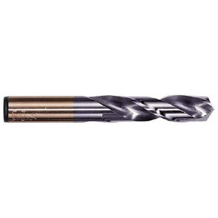 

Hertel 25/64 135° Spiral Flute Cobalt Screw Machine Drill Bit TiAlN Finish Right Hand Cut 1-7/8 Flute Length 3-1/4 OAL Split Point Straight Shank