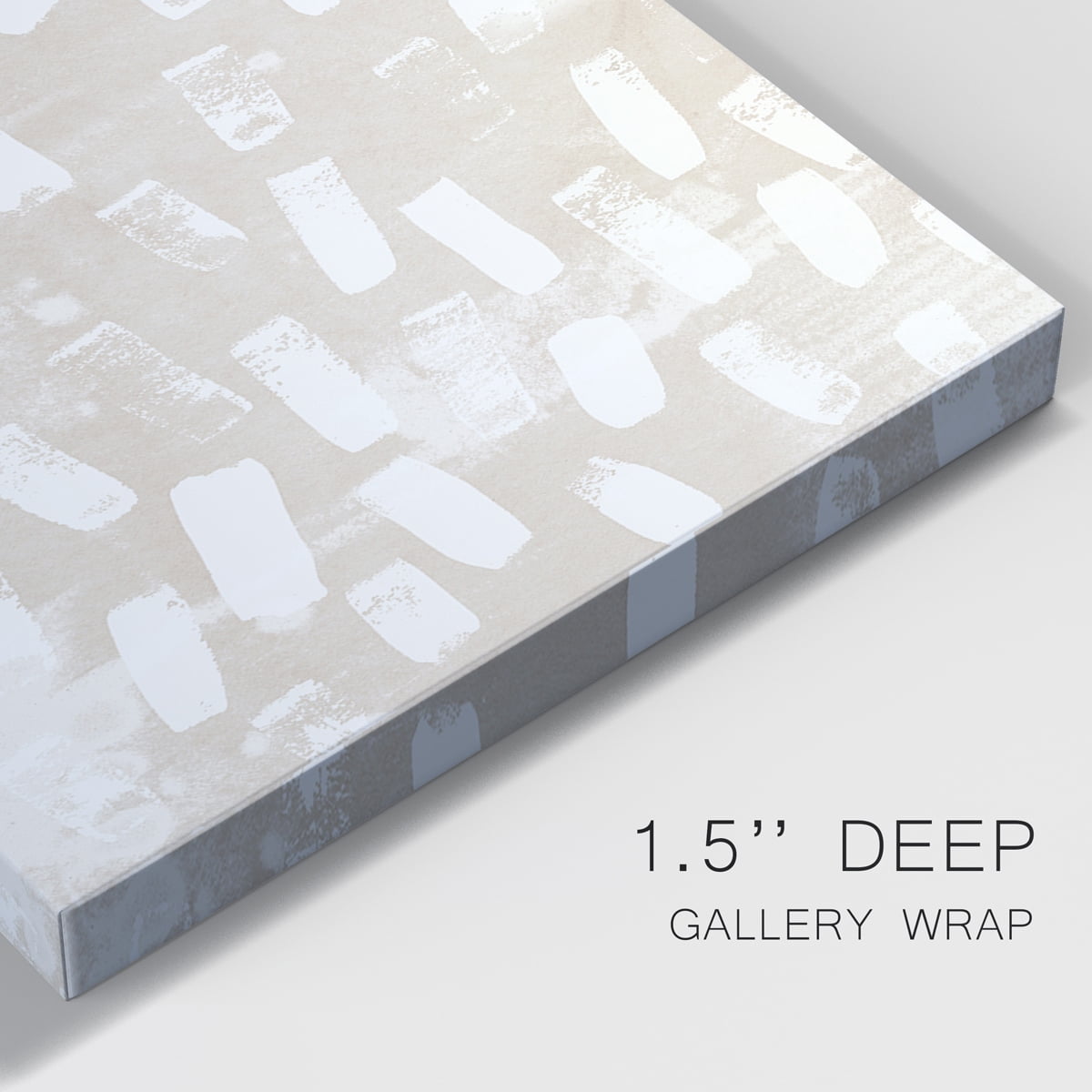 Earth Etching I Premium Gallery Wrapped Canvas - Ready to Hang - 8 x 12 Each