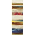 thumbnail image 2 of PI Studio 11x24 White Modern Wood Framed Museum Art Print Titled - Composition I, 2 of 4