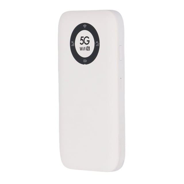 5G Mobile Hotspot, 2.4GHz / 5.8GHz Porthpot WiFi Portátil Para Viajar, Enrutador De Hotspot De Bolsillo Con Ranura De Tarjeta SIM, Admite 16 Usuarios, Batería De 7100 MAh