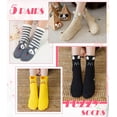 thumbnail image 2 of Fuzzy Socks for Women Soft Cozy Fluffy Winter Warm Slipper Socks Home Sleeping Animal Socks, 2 of 7