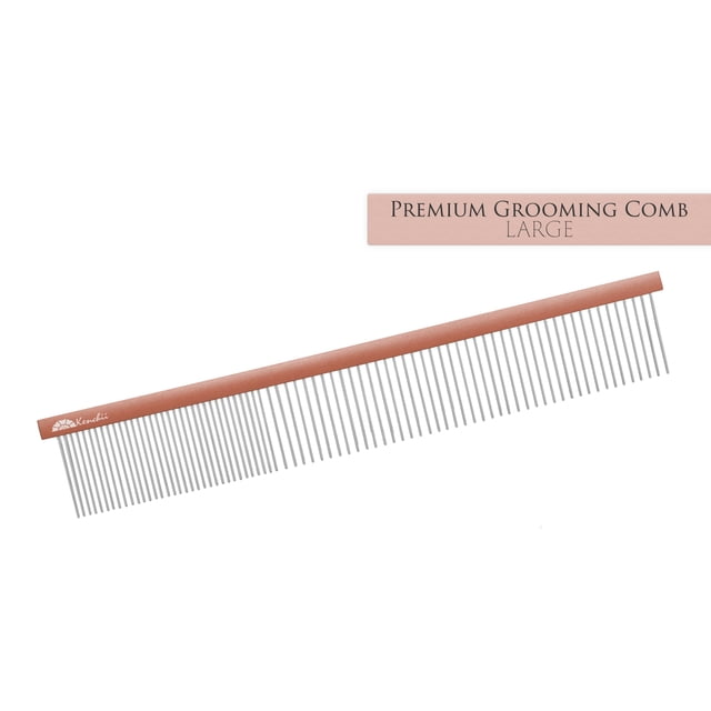 Peines de aseo Kenchii Premium satinados en oro rosa (grande)