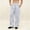 White, variant on NEBWOAK Mens Open Bottom Fleece Sweatpants Relaxed Fit Straight Leg with Pockets Gray,Size M