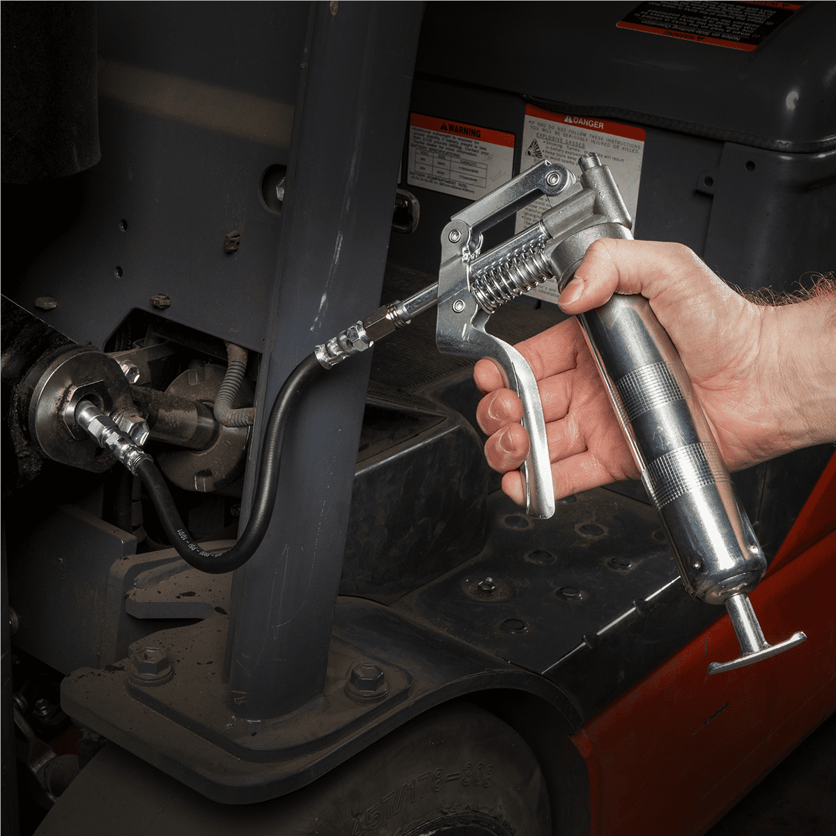 Legacy Manufacturing Workforce Mini Grease Gun with 3 oz. Cartridge