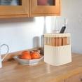 thumbnail image 4 of SEWACC Kitchen Countertop Organizer Utensil Drying Rack Yellow Rotating Organizer Homeowners 1Set, 4 of 8