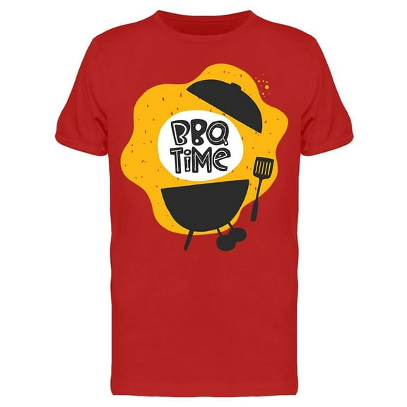 Bbq Time Hand- T-Shirt Men -Image by Shutterstock, Male 3X-Large