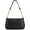 1-black【multi-pockets】, variant on Shoulder Bag for Women Small Purse Trendy Clutch Hobo Bag Vegan Leather Mini Handbag with Zipper Closure