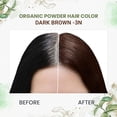 thumbnail image 5 of byPurenaturals 100% Natural Dark Brown Powder Hair Color For Men Women 60gm, 5 of 6