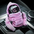thumbnail image 6 of Hoodie Car Gear Shift Cover, Car Decor Gear Shift Knob Cover For Manual Automatic Shift Knob, Universal Car Interior Accessories Hoodie For Gear Shifter Knob-White hoodie cover, 6 of 7