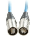 thumbnail image 3 of LyxPro CAT6 Shielded Ethercon RJ45 Xlr Cable - Male to Male, 15 feet, Blue, 3 of 5