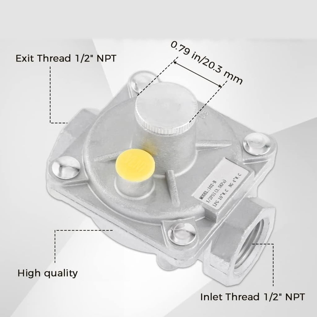 Gases Pressure Regulator Valves Explosions Proof Valves Easy Install Gases Flow Control Valves Pressure Reducing Valves