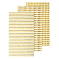 thumbnail image 1 of Uxcell Rhinestone Stickers Self Adhesive Rhinestones Gems Glitter Sticker Gold, 1 of 6