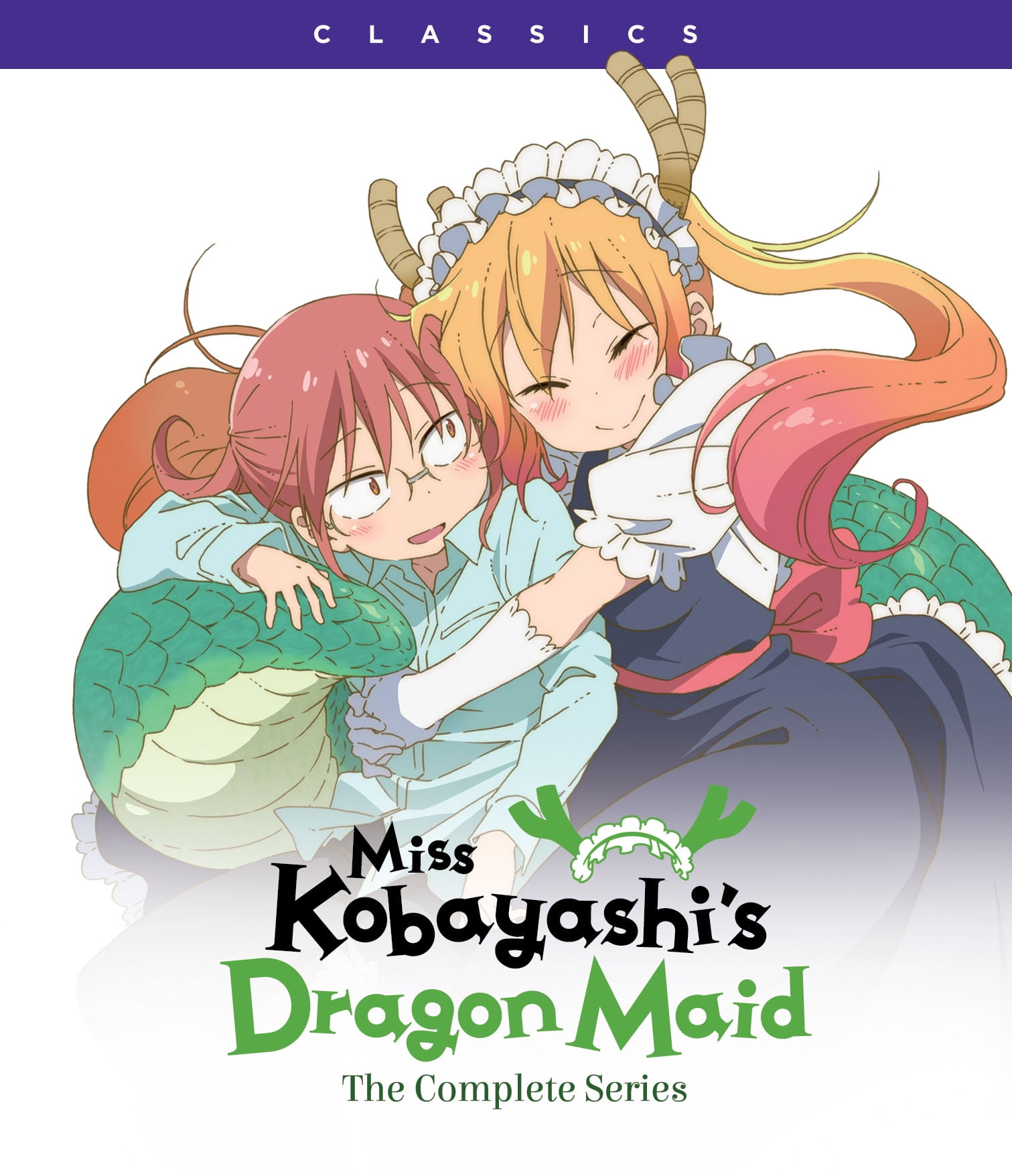 New Miss Kobayashi's Dragon Maid: The Complete Series (Blu