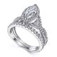 thumbnail image 3 of Conjunto de anillo de combinación de anillo de circonita de ojo de caballo s925 europeo y americano para mujer, 3 of 5