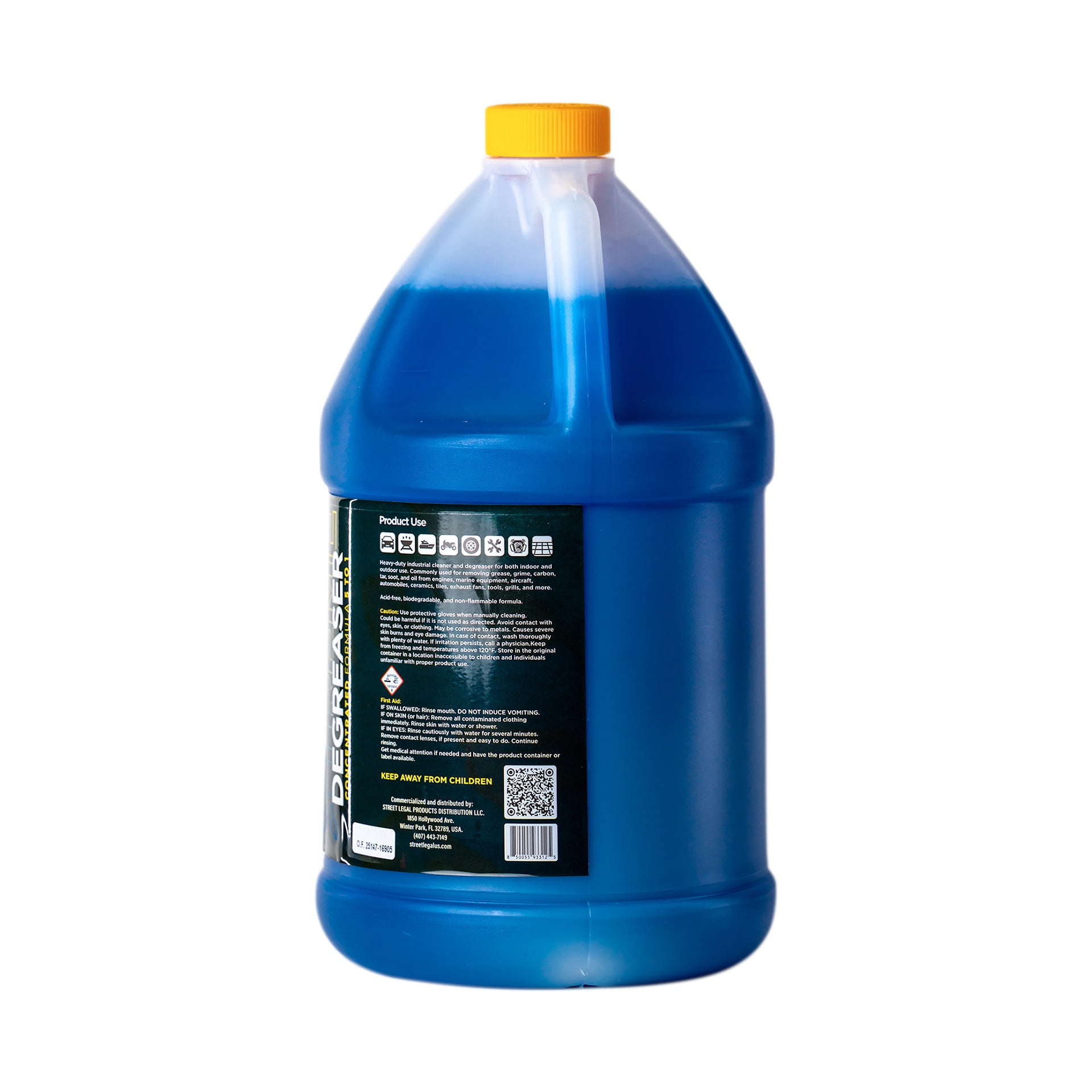 Street Legal Blue Beast Xtreme Degreaser – Heavy-Duty Concentrated Industrial Cleaner & Engine Degreaser, Fast-Acting Formula, 1 Gallon