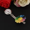 thumbnail image 2 of 2 Piezas Reloj de Enfermera Reloj de Enfermera con Clip Reloj de Enfermera Hermoso Floral, Movimiento de Fernando Lindo reloj de bolsillo de enfermera, 2 of 8