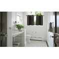 thumbnail image 2 of 2PC MODERN BATHROOM WINDOW CURTAIN GROMMET PANEL SEMISHEER 30" X 24"(each) N29, 2 of 2