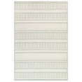 thumbnail image 1 of Transocean PYM80601004 Liora Manne Plymouth Modern Stripe Indoor & Outdoor Rug, Aqua - 7 ft. 10 in. x 9 ft. 10 in., 1 of 1