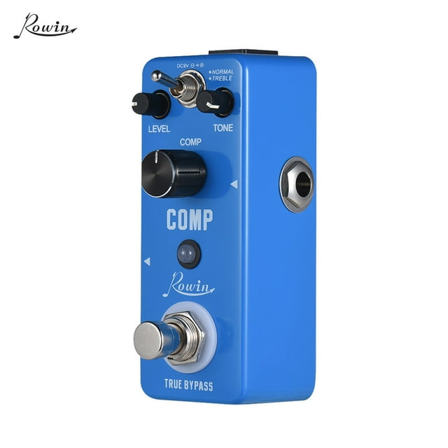 Rowin COMP Compressor Compress Guitar Effect Pedal Aluminum Alloy Shell True Bypass