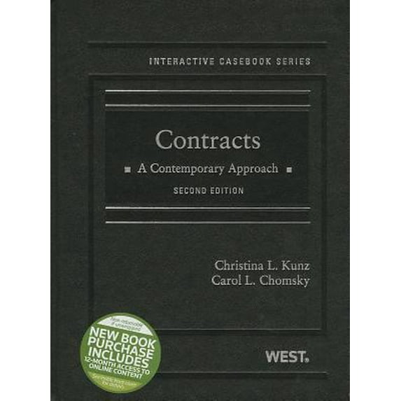 Pre-Owned Contracts: A Contemporary Approach, 2d (Interactive Casebook Series) (Hardcover) 0314283072 9780314283078