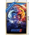 thumbnail image 2 of Sonic The Hedgehog 3 - One Sheet Wall Poster, 22.375" x 34" Framed, 2 of 5