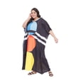 thumbnail image 4 of Womens Plus Size Kaftan Long Maxi Dress for Ladies Loose Casual Beachwear Caftan Online, 4 of 7