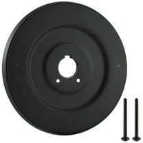 TAPDRA Shower Trim Kit 16090 For Chateau Collection Matte Black Stainless Steel Leak Proof Easy to Replace